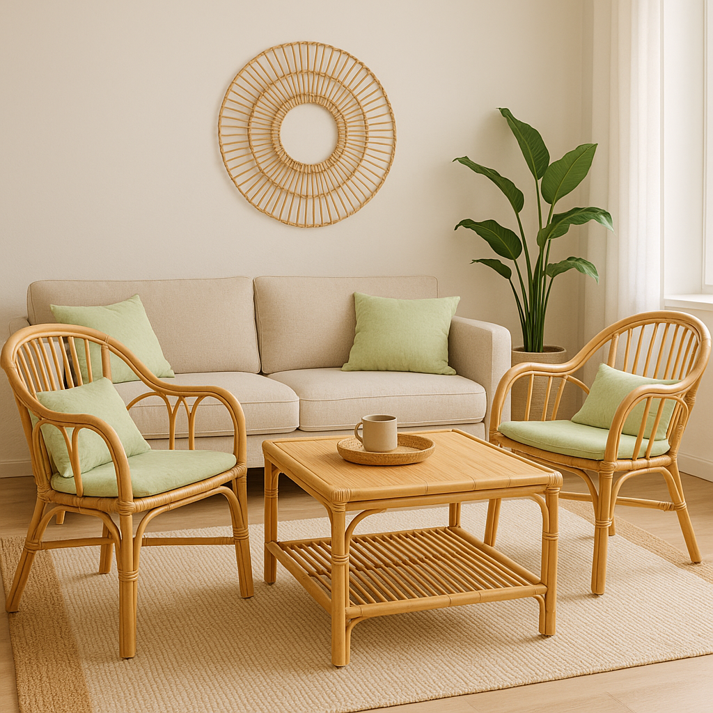 Bambou rotin osier difference