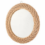 Miroir en rotin rond - Vignette | Méli-Mélo - Rotin & Bambou