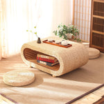 Pouf rond en rotin - Vignette | Méli-Mélo - Rotin & Bambou