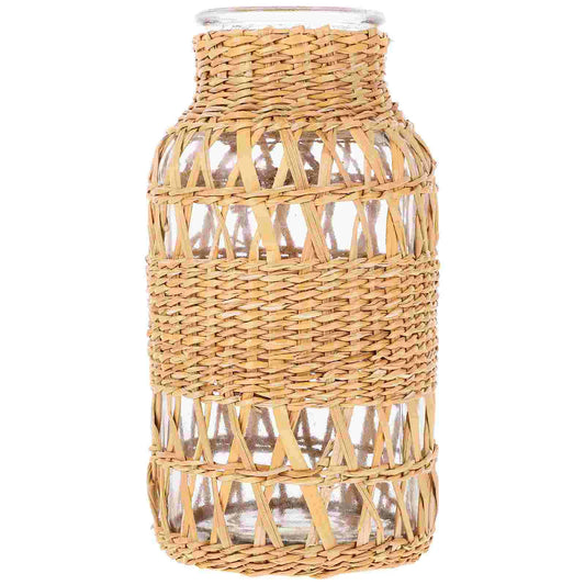 Vase en rotin