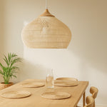 Suspension rotin moderne - Vignette | Méli-Mélo - Rotin & Bambou