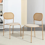 Chaises en rotin design pour salle à manger - Vignette | Méli-Mélo - Rotin &amp; Bambou