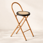 Chaise haute pliable en rotin - Vignette | Méli-Mélo - Rotin &amp; Bambou
