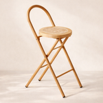 Chaise haute pliable en rotin - Vignette | Méli-Mélo - Rotin &amp; Bambou