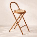 Chaise haute pliable en rotin - Vignette | Méli-Mélo - Rotin &amp; Bambou