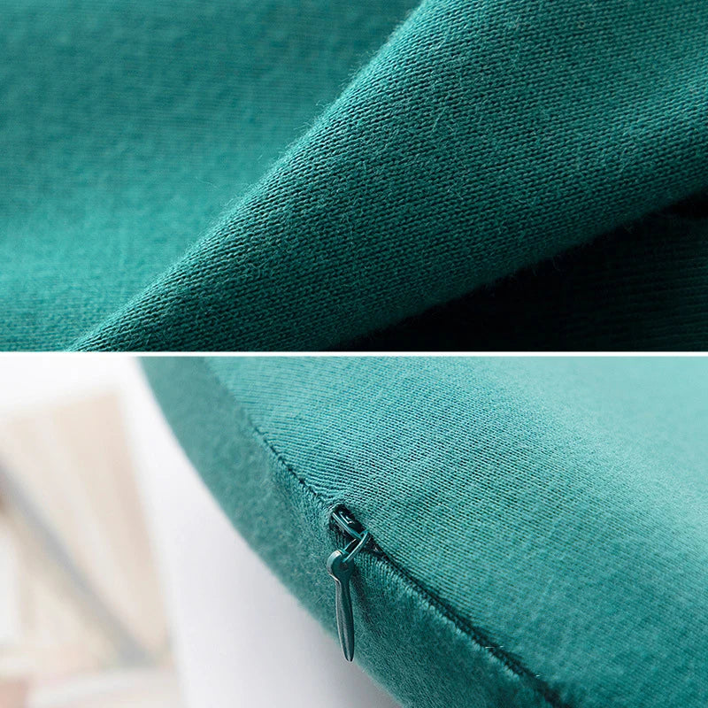 Coussin pour fauteuil en rotin avec housse a fermeture