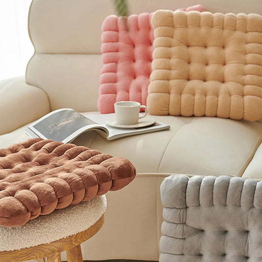 Coussins pour chaises en rotin 