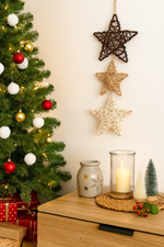 Décoration étoile noël rotin - Vignette | Méli-Mélo - Rotin &amp; Bambou