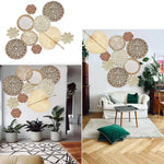Décoration murale pour salon en rotin - Vignette | Méli-Mélo - Rotin &amp; Bambou