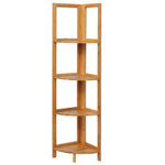 Etagère d'angle bambou - Vignette | Méli-Mélo - Rotin &amp; Bambou