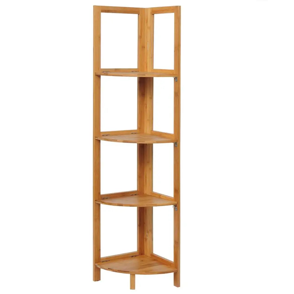 Etagere d'angle en bambou