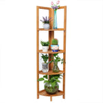 Etagère d'angle bambou - Vignette | Méli-Mélo - Rotin &amp; Bambou