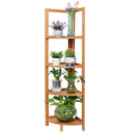 Etagère d'angle bambou - Vignette | Méli-Mélo - Rotin &amp; Bambou