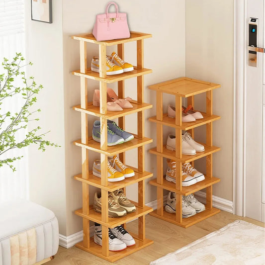 Etagere de rangement en bambou