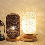 Lampe en bambou - Vignette | Méli-Mélo - Rotin &amp; Bambou