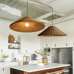 Luminaire suspension en rotin - Vignette | Méli-Mélo - Rotin &amp; Bambou