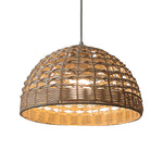 Lustre en rotin - Vignette | Méli-Mélo - Rotin &amp; Bambou