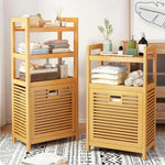 Meuble de rangement salle de bain en bambou - Vignette | Méli-Mélo - Rotin &amp; Bambou