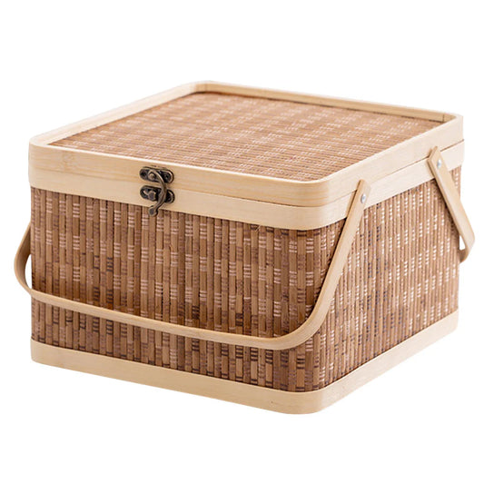 Panier en bambou