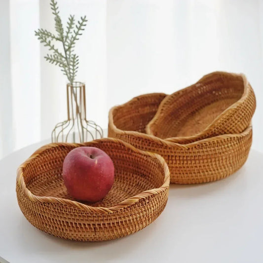 Panier en rotin