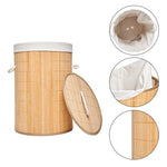 Panier à linge salle de bain bambou - Vignette | Méli-Mélo - Rotin &amp; Bambou