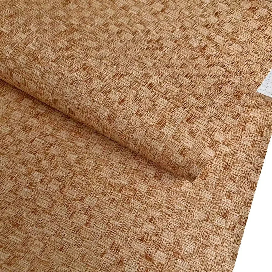 Papier peint en rotin
 gros plan