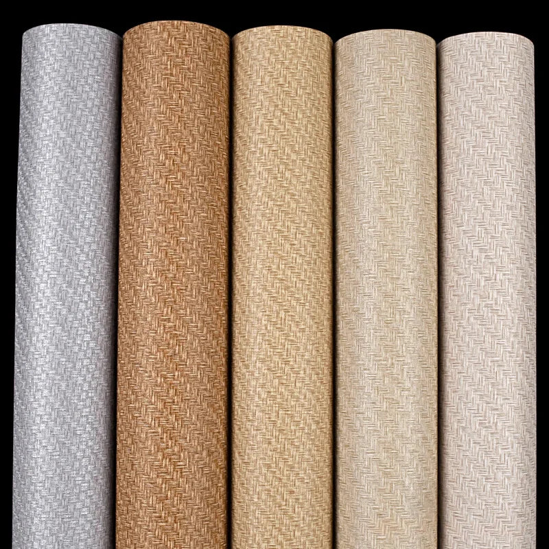 Papier peint style rotin plusieurs couleurs