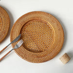Plateau pour assiette en rotin - Vignette | Méli-Mélo - Rotin &amp; Bambou