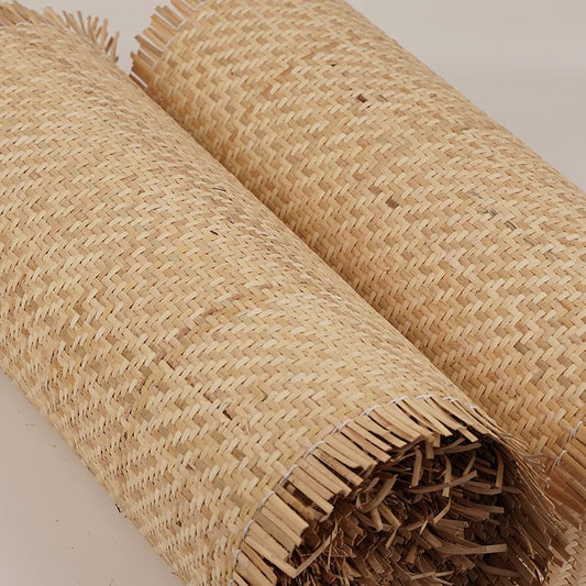 Rouleau de rotin tissage serré