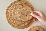 Set de table rond en rotin - Vignette | Méli-Mélo - Rotin &amp; Bambou
