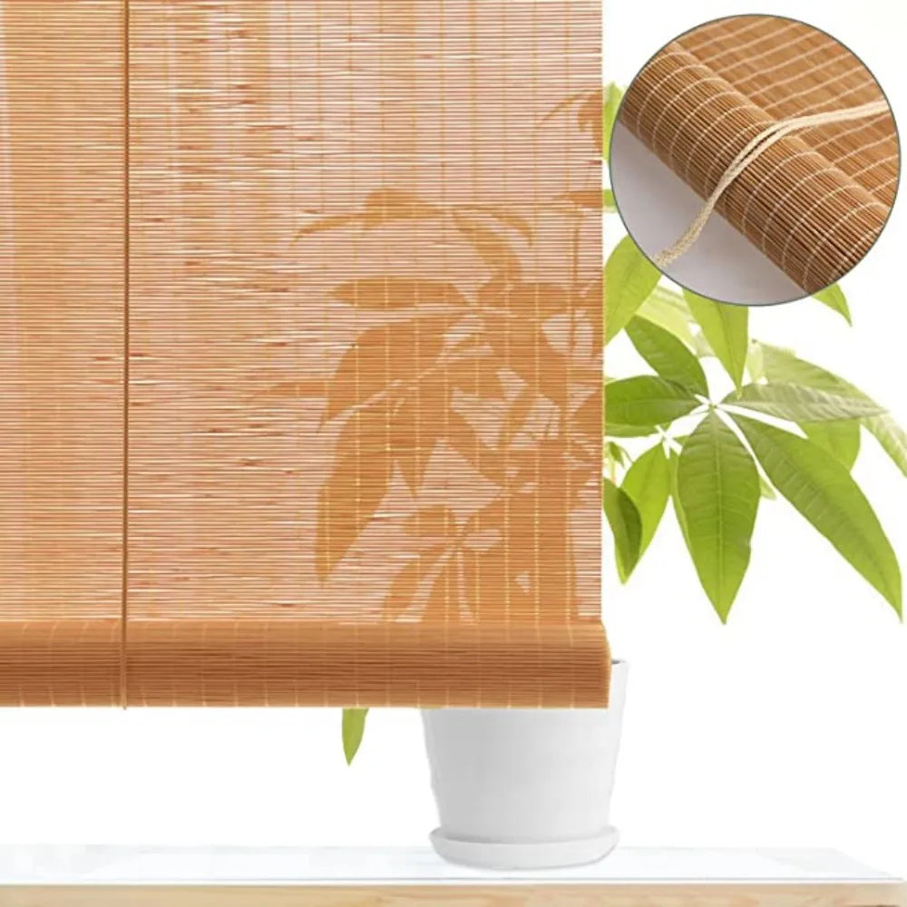 Store_interieur_en_bambou beige