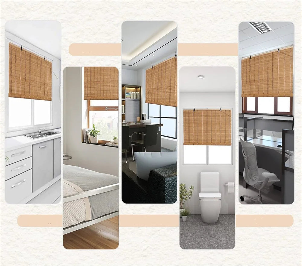 Stores en bambou pieces maison