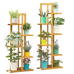 Support à plantes en bambou - Vignette | Méli-Mélo - Rotin &amp; Bambou