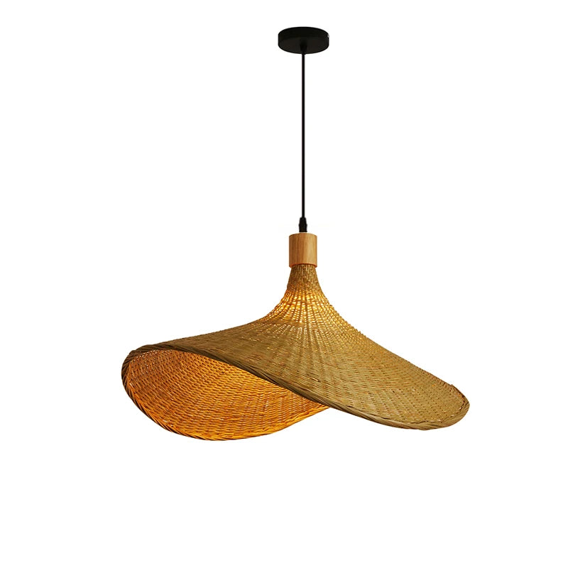 Suspension bambou style chinois petit modele