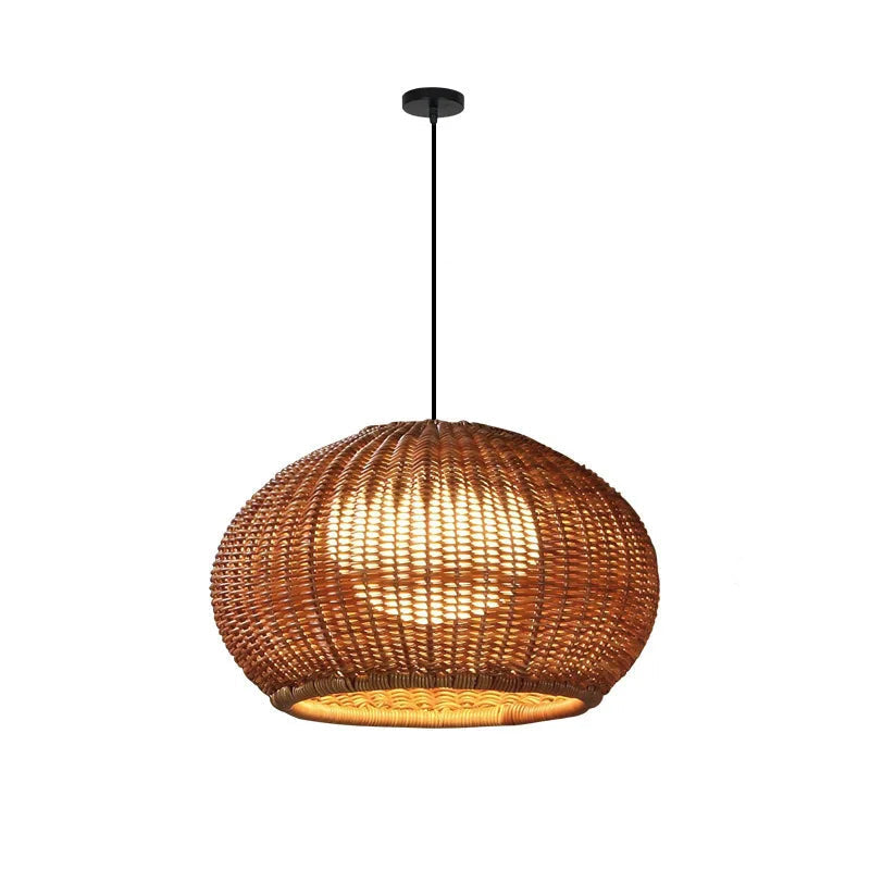 Suspension en rotin grand modele