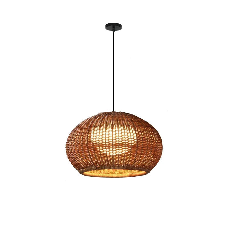 Suspension en rotin petit modele