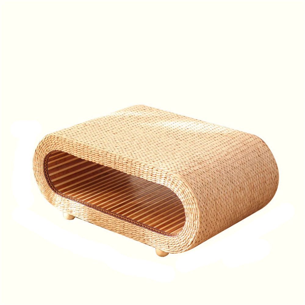 Table basse d'apoint en rotin dimensions