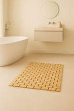 Tapis salle de bain en bambou - Vignette | Méli-Mélo - Rotin &amp; Bambou