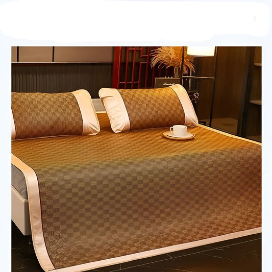 Tapis en rotin