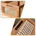 Panier pour rangement en bambou - Vignette | Méli-Mélo - Rotin &amp; Bambou