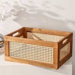 Panier pour rangement en bambou - Vignette | Méli-Mélo - Rotin &amp; Bambou